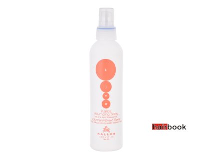 kallos objemovy sprej pro vsechny typy vlasu kjmn volumizing spray 200 ml woman