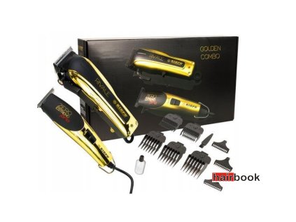 strojek na vlasy kiepe professional golden combo set 189002040