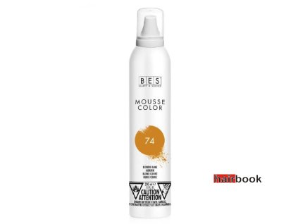 BES mousse color Cooper Blond 74 - 200 ml