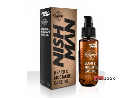 nishman beard and moustache care oil olej na bradu 75 ml 19769 w800 h600