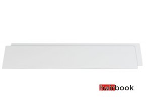 Sibel podložka 40 x 10 cm biela - 2 ks