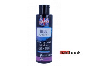 pol pm Ronney Professional Hair Rinse plukanka do wlosow Blue Platinum 150ml 68213 1