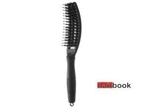 Olivia Garden Fingerbrush Full S kefa čierna