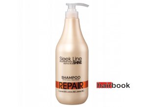 STAPIZ SLEEK LINE SZAMPON Z JEDWABIEM 1000ml
