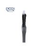BlaCKomb štetec sivý - 50 mm čiernobiele štetiny