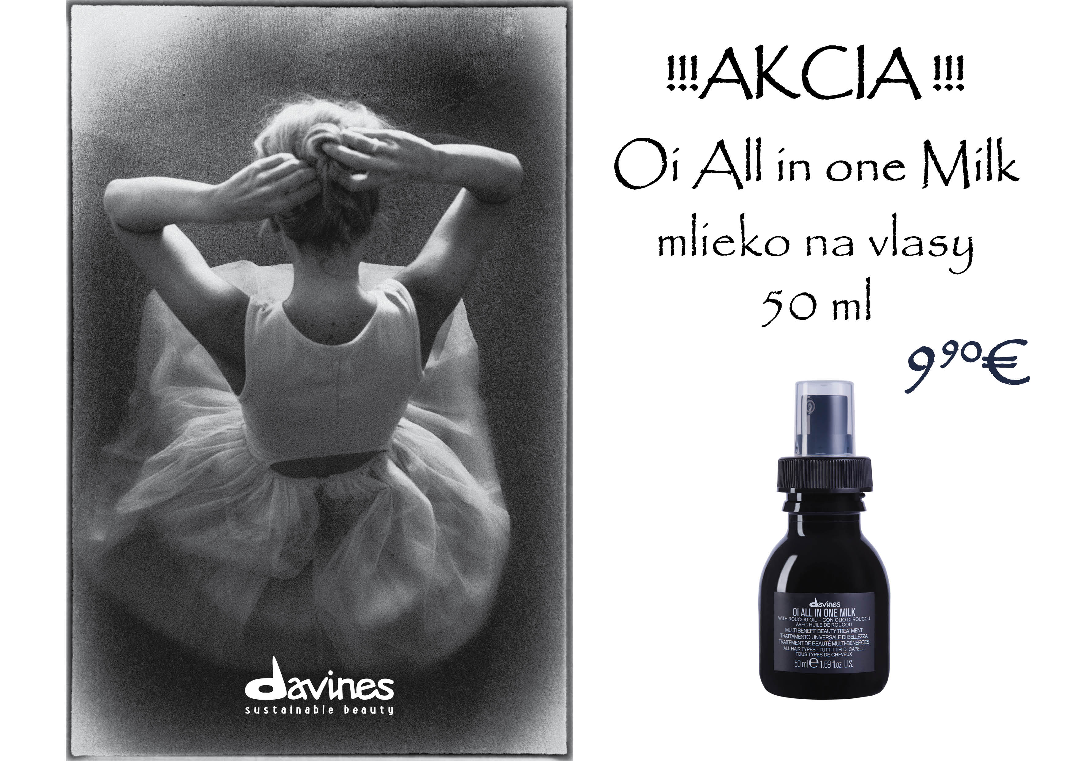 Akcia Oi mlieko 50 ml