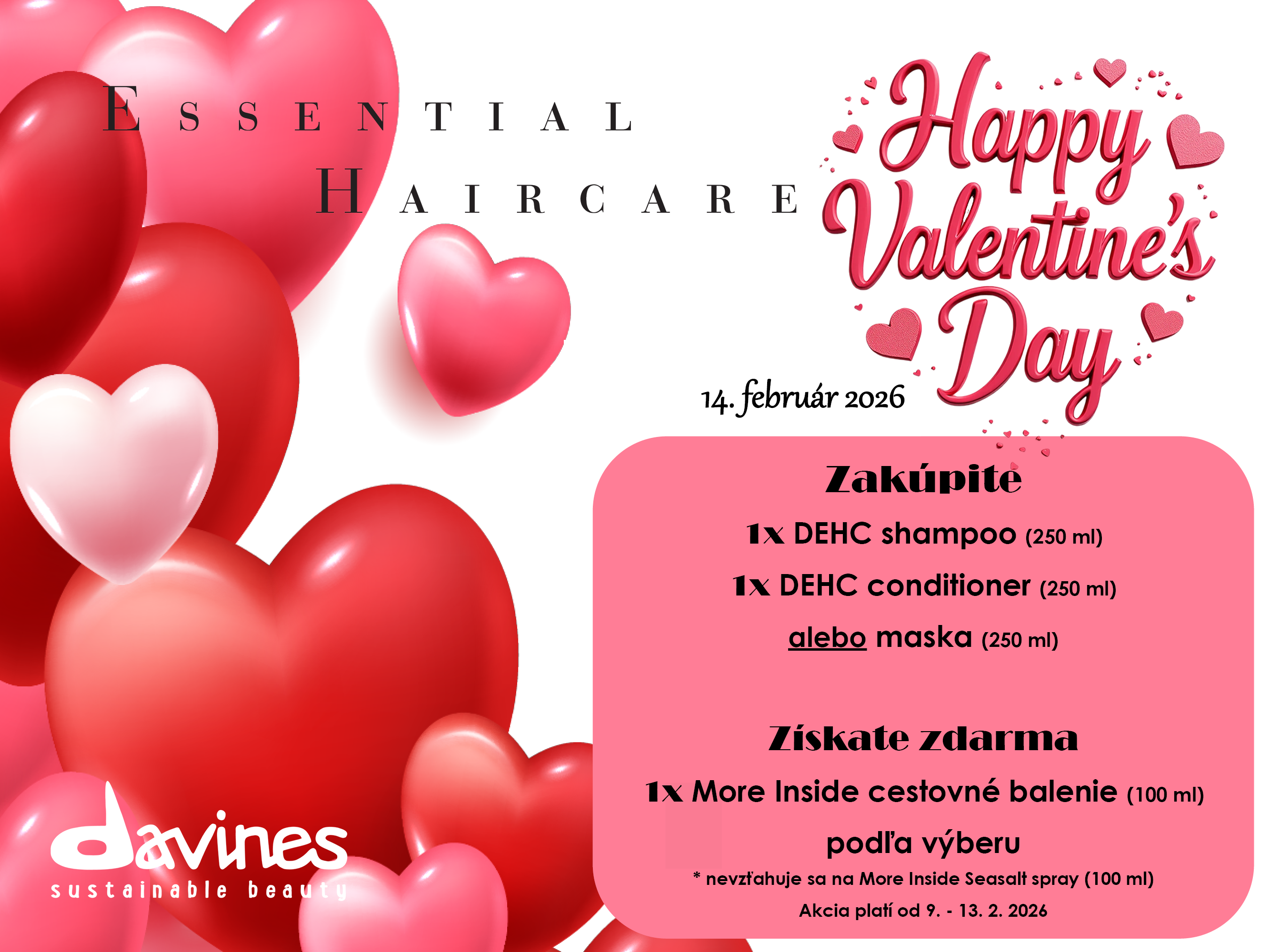 Valentín akcia DEHC