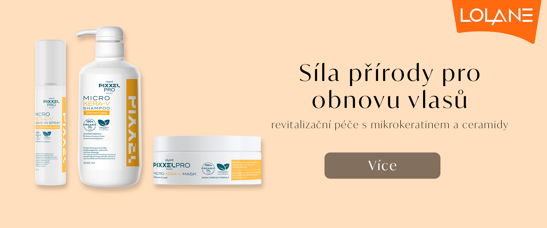 Síla přírody pro obnovu vlasů
