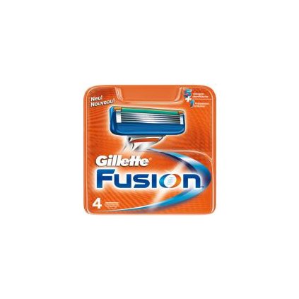 GILLETTE Fusion - náhrady 4ks