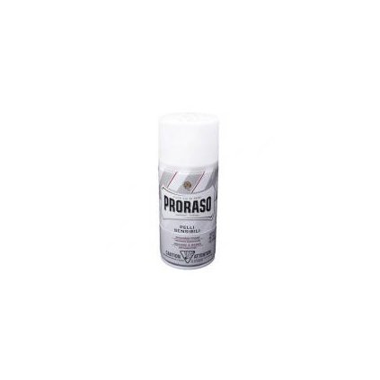 Pěna na holení Proraso bílá (pro citlivou pokožkou) 300 ml