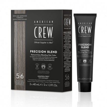 American Crew PRECISION BLEND MEDIUM ASH 5 - 6 3x40 ml