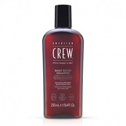 American Crew DAILY SILVER SHAMPOO - Šampon na šedivé vlasy 250 ml