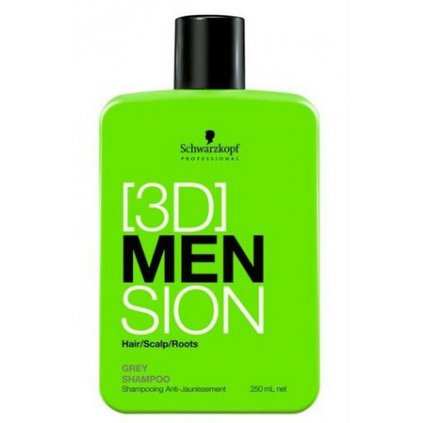 Schwarzkopf Professional [3D] Men Grey Shampoo 250 ml