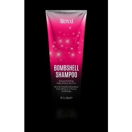 bombshell shampoo tube 8oz foil