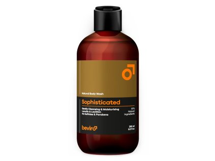 1985 sprchovy gel beviro natural body wash sophisticated 250 ml