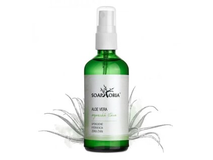 aloe vera organicka stava 100ml krehka a citliva plet