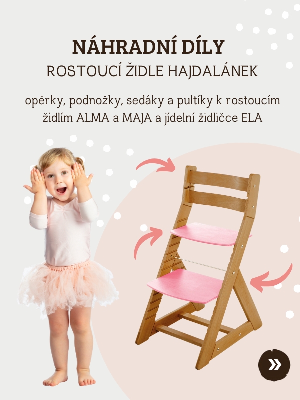 Náhradní díly rostoucí židle