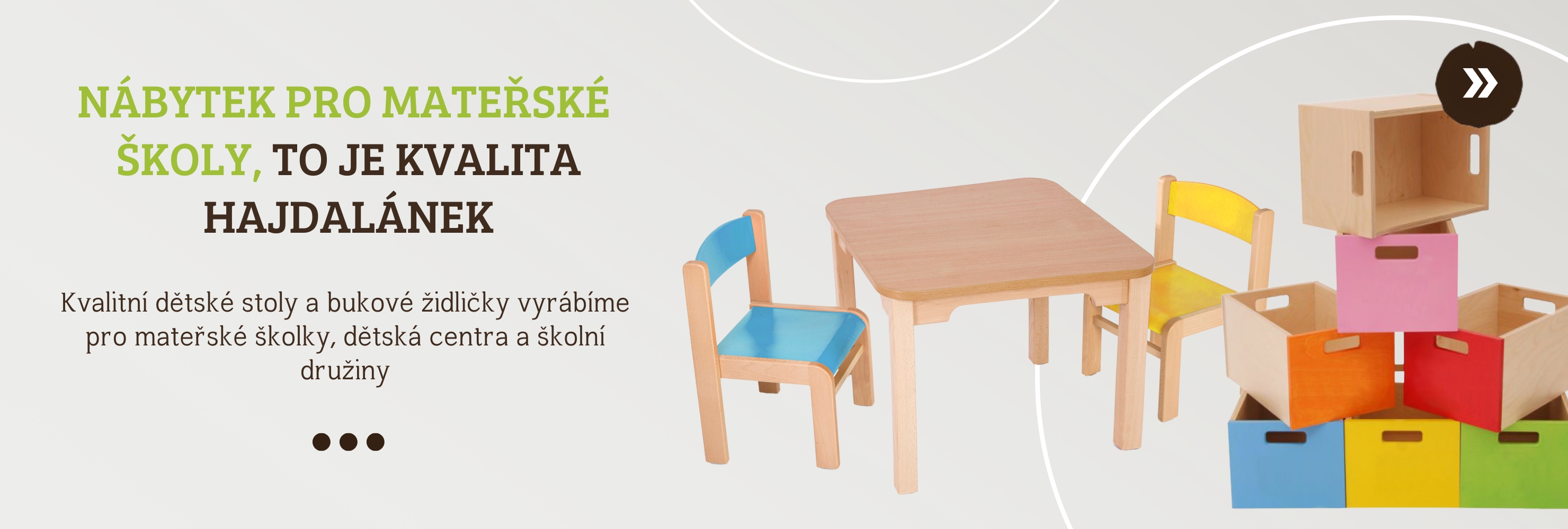 Nábytek do mateřské školy