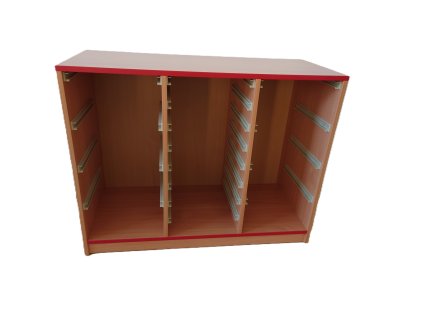 Hajdalánek Skříňka na kontejnery Gratnells 105 x 82 x 46 cm