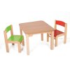 Hajdalánek Dětský stolek MATY + židličky LUCA (barva druhé židličky zelená, barva první židličky červená)