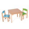Hajdalánek Dětský stolek MATY + židličky LUCA (barva druhé židličky zelená, barva první židličky modrá)