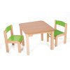 Hajdalánek Dětský stolílk MATY + stoličky LUCA (farba druhé stoličky zelená, farba prvej stoličky zelená)