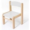 Hajdalánek Stolička LUCA pre materské školy (farba biela, výška cm 31)