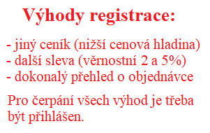 Výhody registrovaných