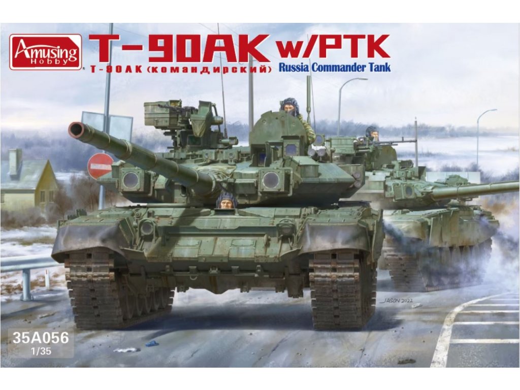 1/35 Russian T-90AK w/PTK - Hajek hobby