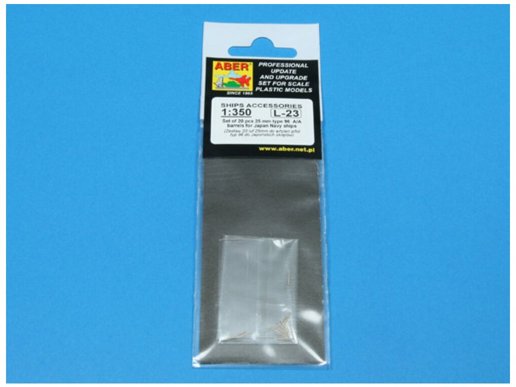 1/350 20 pcs 25 mm type 96 barrels for Japan ships