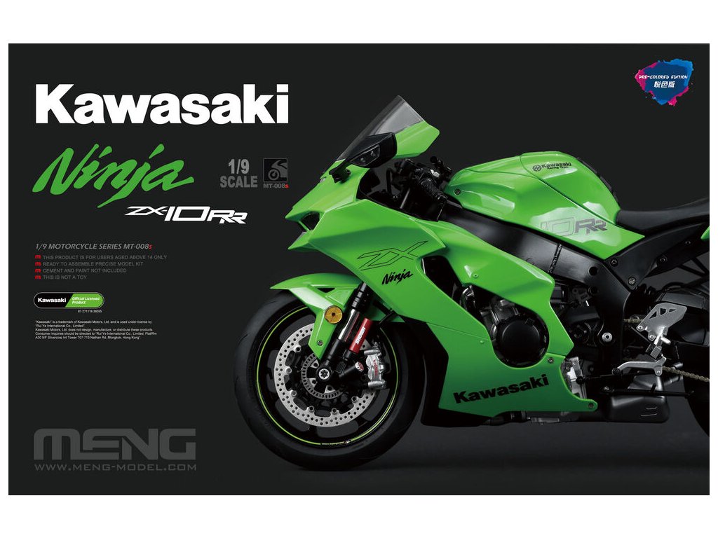 1/9 Kawasaki ZX-10RR (Pre-colored Edition)