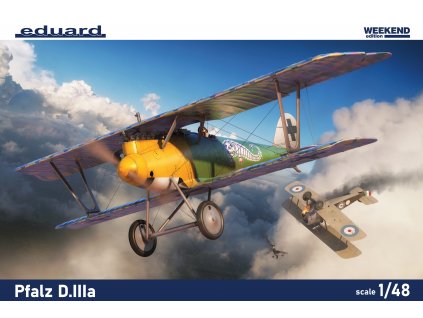 8414 Pfalz D.IIIa BOX PRINT víko krabice