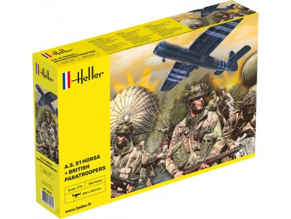 1/72 A.S. 51 Horsa+ Paratroopers