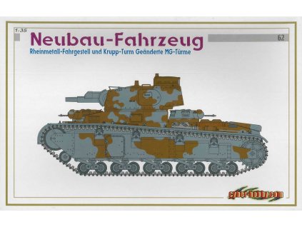 Model Kit tank 6666 NEUBAU FAHRZEUG RHEINMETALL FAHRGESTELL UND KRUPP TRUM GEANDERTE MG TURME 1 35 a92170722 10374