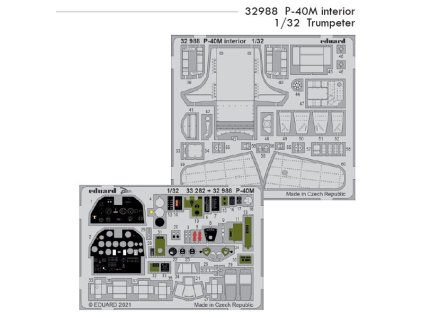 32988 P 40M interior 1 32 Trumpeter