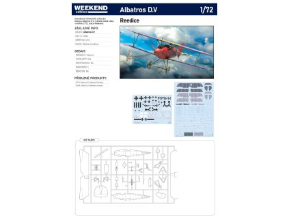 7406 Albatros D.V 1 72 Weekend