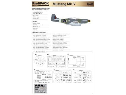 82104 Mustang Mk.IV 1 48 ProfiPACK