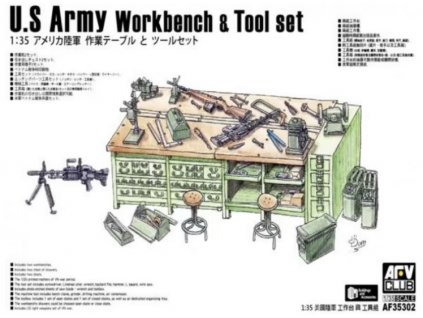 U.S Army Workbench & Tool set