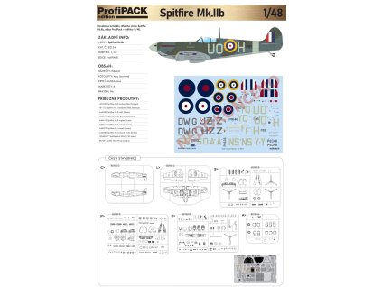 82154 Spitfire Mk.IIb Profipack 1 48