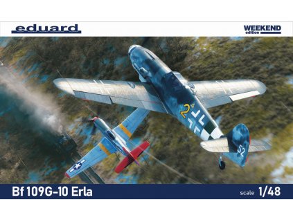 84174 BOX Bf109G10 Erla front