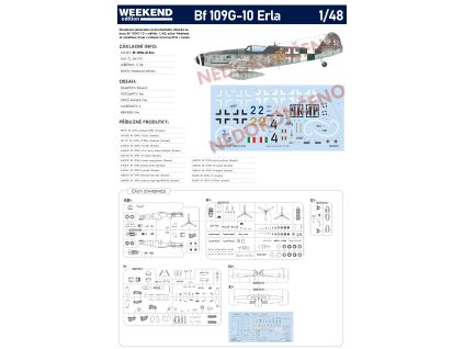 84174 Bf 109G 10 Erla Weekend 1 48