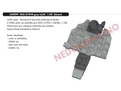 644099 MiG 21PFM grey LööK 1 48 Eduard
