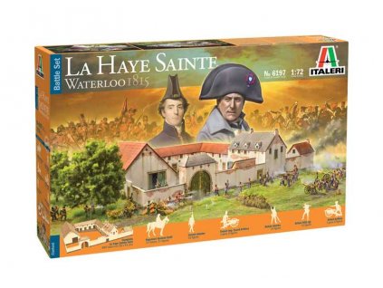 Model Kit diorama 6197 - Waterloo 1815: La Haye Sainte (1:72)
