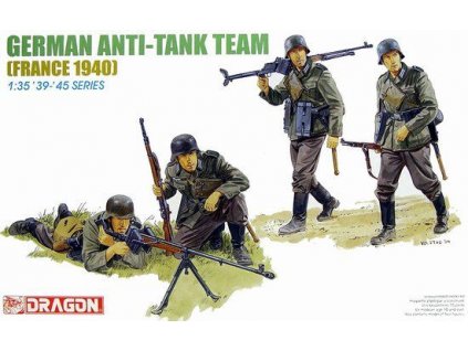 Model Kit figurky 6196 - GERMAN ANTI-TANK TEAM (1:35)