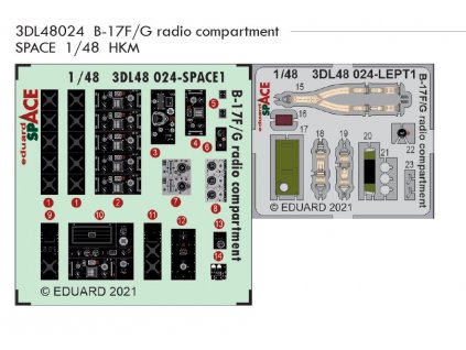 3DL48024 B 17F G radio compartment SPACE 1 48 HKM