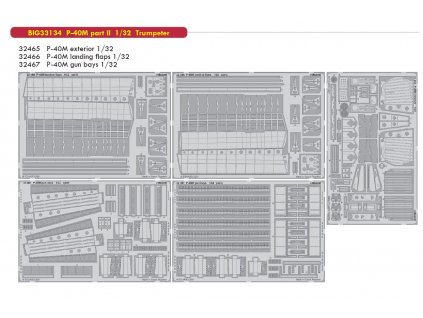 BIG33134 P 40M part II 1 32 Trumpeter
