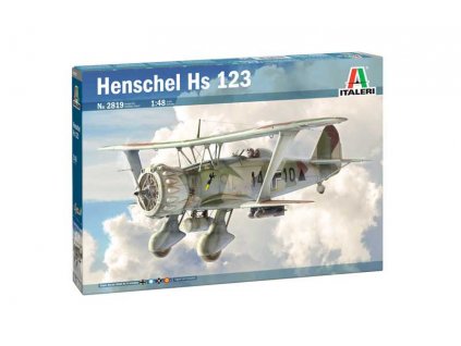 Model Kit letadlo 2819 - Henschel Hs 123 (1:48)
