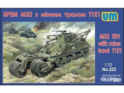 1/72 M32 TRV with mine trawl T1E1