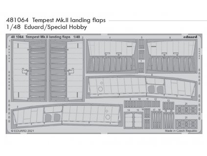 481064 Tempest Mk.II landing flaps 1 48 Eduard Special hobby