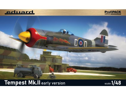 82124 Box Tempest Mk.II early víko krabice